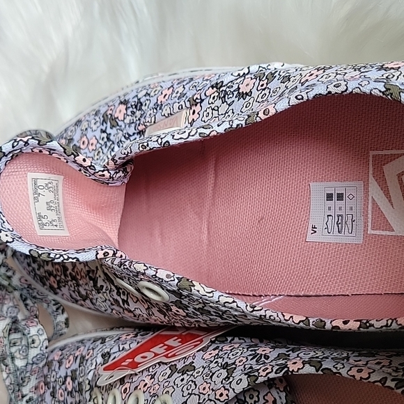 Vans Authentic Mono Floral Marshmallow - Picture 4 of 8
